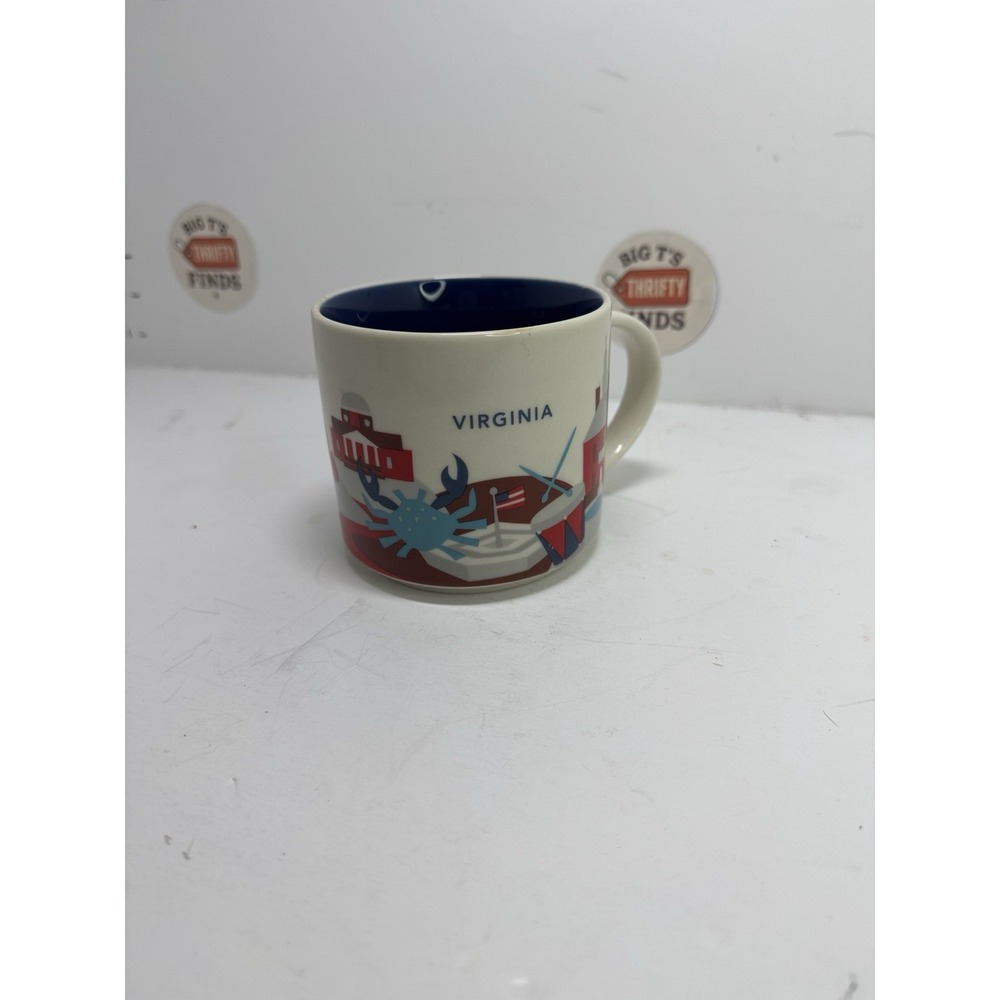 Starbucks Virginia Been There You Are Here Series 14-oz Mug 2015